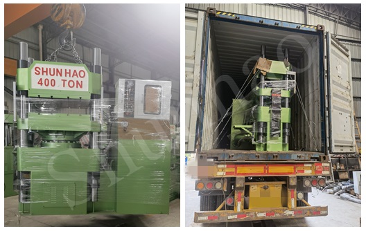 400 tons Shunhao melamine molding equipment shipment