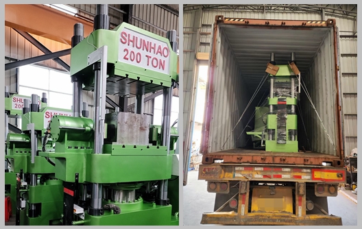 Shunhao 200 ตันการจัดส่งเครื่องขึ้นรูปถ้วยแบบแยกอัตโนมัติ