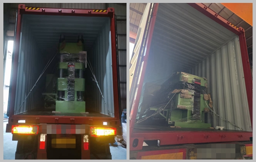 Shunhao Split Cup Molding Machine & Grinding Machine Shipment