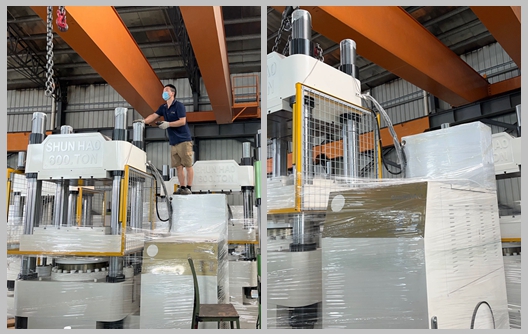 สินค้าล็อตใหม่: เครื่องขึ้นรูปไฮดรอลิกแบบสั่งทำพิเศษขนาด 600 ตัน สำหรับการผลิตเมลามีน